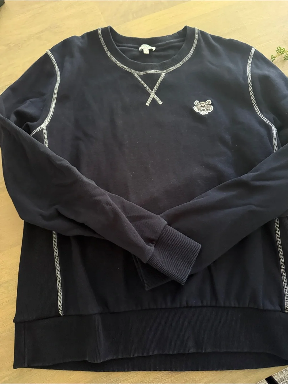 Kenzo Navy Crewneck Sweatshirt